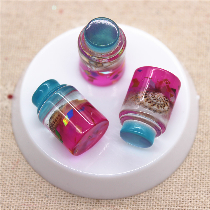 10pcs Cute New 3D Resin Drifti - Resin Art Bottle review and price