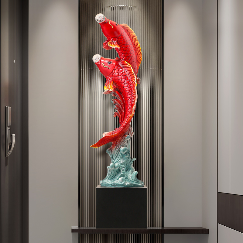 Five-Flavored Fish Sculpture,R - Resin Art Floor review and price