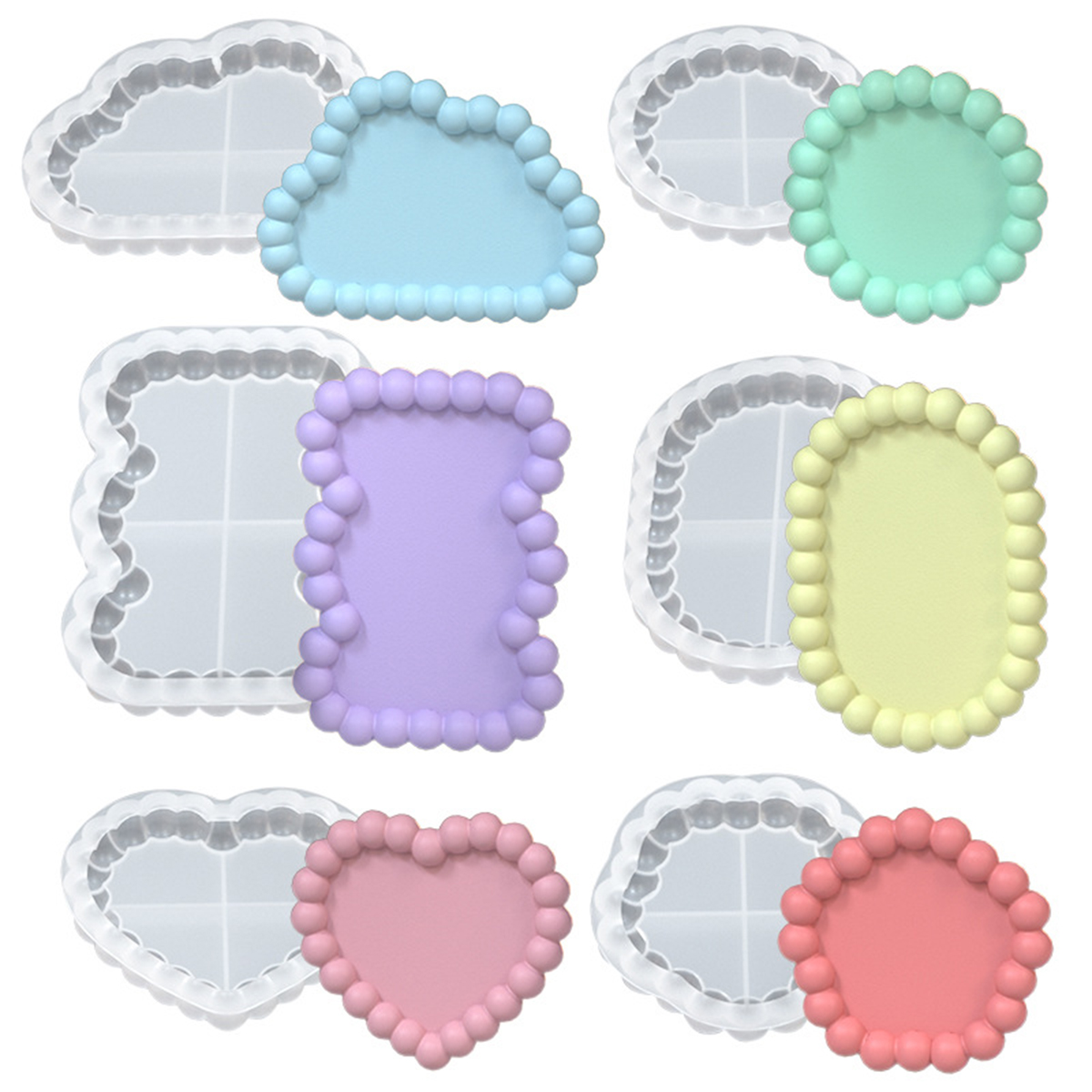 Bubble Tray Silicone Mold DIY  - Resin Art Tray review and price