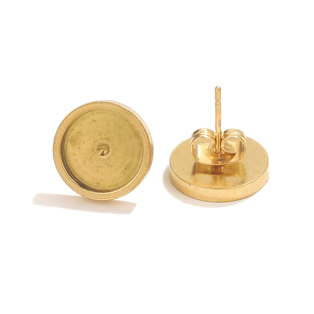 10pcs Stainless Steel Gold Ear - Resin Art Notes review and price